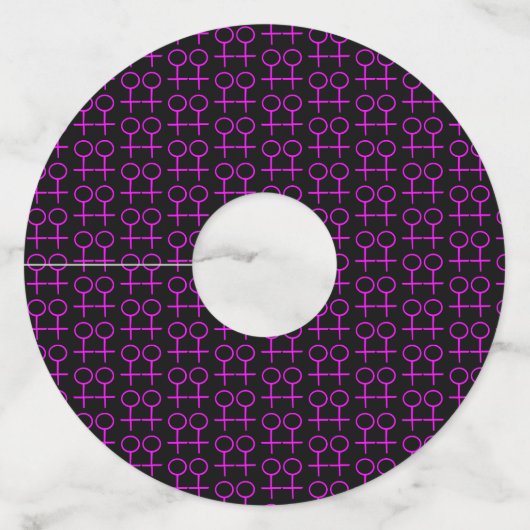 Labels van lesbische Lovers - Gepersonaliseerd wij (Achterkant)