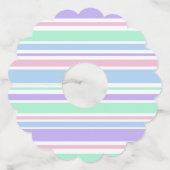 Labels van pasta's, gestreken fijn papier (Voorkant)