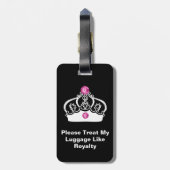Labels van Royal Crown Bag (Achterkant verticaal)