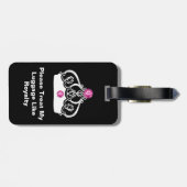 Labels van Royal Crown Bag (Achterkant horizontaal)