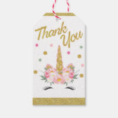 Labels van Unicorn Party Favor Cadeaulabel (Voorkant)