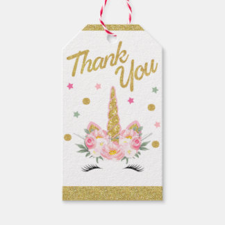 Labels van Unicorn Party Favor Cadeaulabel