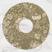 Labels van wijnglas (Voorkant)