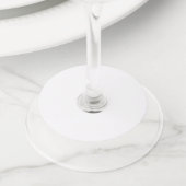 Labels van wijnglas (Dichtbij)