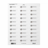 Labels verzendadres Tzu Return (Full Sheet)