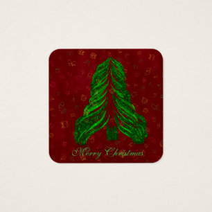 Labels Vierkante Visitekaartjes