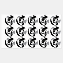 labels voor 1 tot 3 volleybalspelers w ALLE kleure