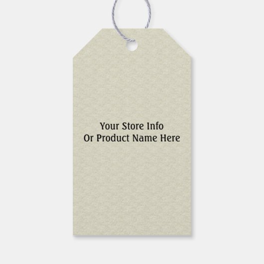 Labels voor aangepaste Chickadewijn Cadeaulabel (Achterkant)