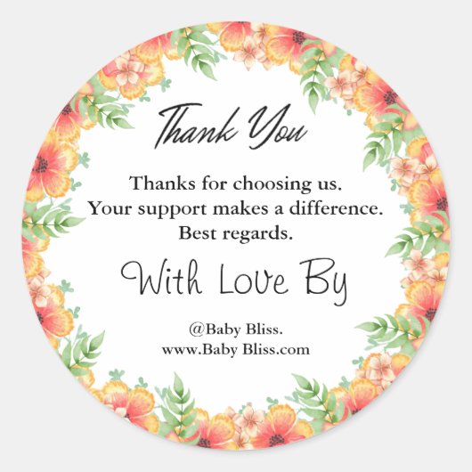 labels voor aangepaste sticker, labels voor zakeli (Voorkant)