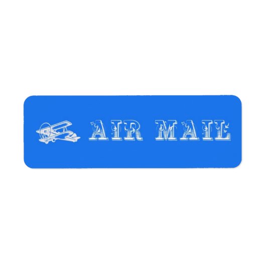 Labels voor Air Mail (Voorkant)