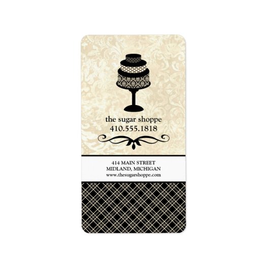 Labels voor bakkerij-producten {koekjes} (Voorkant)