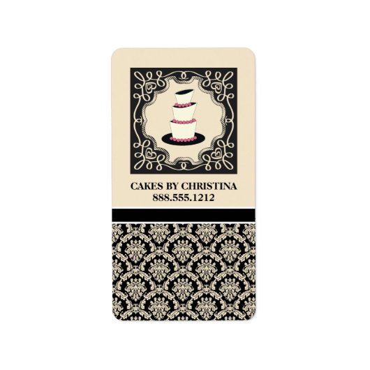 Labels voor bakkerij-producten {koekjes} (Voorkant)