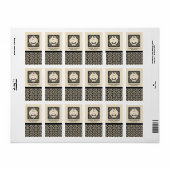 Labels voor bakkerij-producten {koekjes} (Full Sheet)