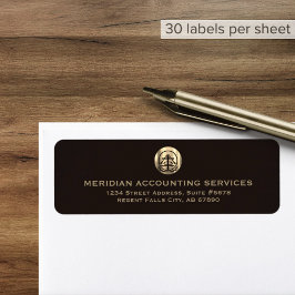 Labels voor bedrijfsretouradres