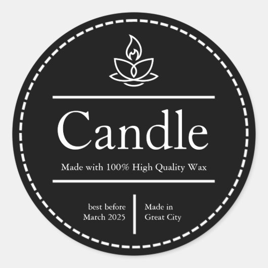 labels voor body butter, kaarslabels, Voedseletike (Voorkant)