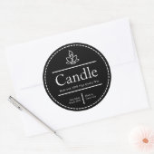 labels voor body butter, kaarslabels, Voedseletike (Envelop)