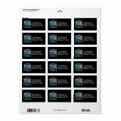 Labels voor boekoverloop/retouradres (Full Sheet)