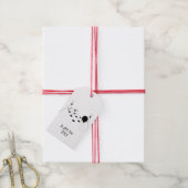 Labels voor Bowling-spellen en spelden Cadeaulabel (Met Touw)