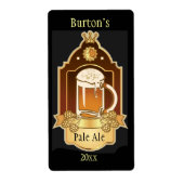Labels voor brouwerijen thuis (Voorkant)