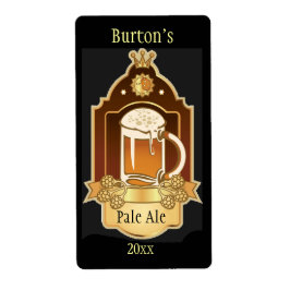 Labels voor brouwerijen thuis