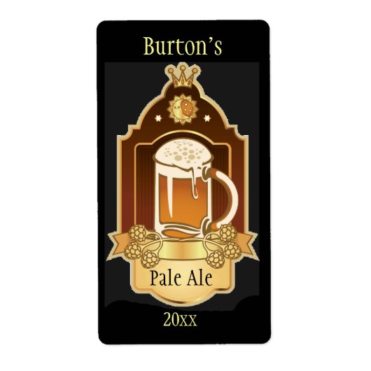 Labels voor brouwerijen thuis (Voorkant)