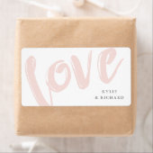 Labels voor bruiloft | Love Typography (Insitu)