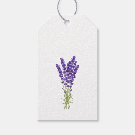 Labels voor bunch Gift Lavender Cadeaulabel (Voorkant)