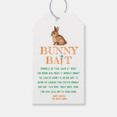 Labels voor Bunny Bait Gift Cadeaulabel (Voorkant)