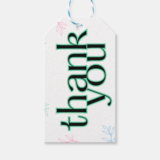 Labels voor cadeautjes voor feestjes, aangepaste t cadeaulabel (Voorkant)