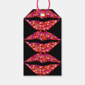 labels voor cadeautjes voor liefdeslippen cadeaulabel (Voorkant)