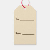 labels voor cadeautjes voor winkels cadeaulabel (Achterkant)