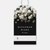 Labels voor champagne-prijzen cadeaulabel (Voorkant)