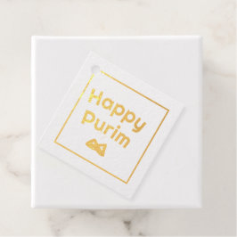 Labels voor de folie van Purim gold