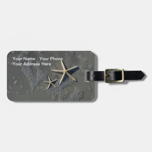 Labels voor de handbagage (Voorkant horizontaal)