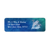 Labels voor dolfijnenfamilie (Voorkant)