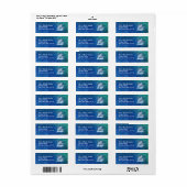 Labels voor dolfijnenfamilie (Full Sheet)