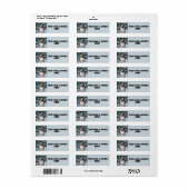 LABELS VOOR DOLPHIN SMILING RETURN ADRES (Full Sheet)