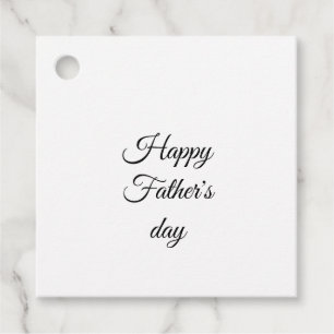 labels voor een eenvoudig cadeautje voor vaderdag