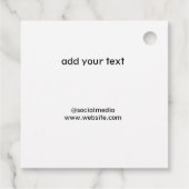 labels voor een eenvoudig cadeautje voor vaderdag (Achterkant)