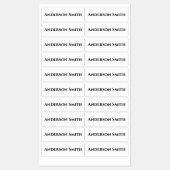 labels voor Fabric Crafter of Artist (Vel)