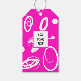 Labels voor fijne en leuke cadeautjes cadeaulabel