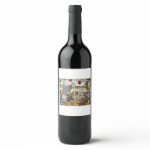 Labels voor flessen alcohol