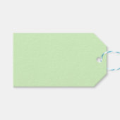 Labels voor groene pasta's cadeaulabel (Voorkant (Horizontaal))