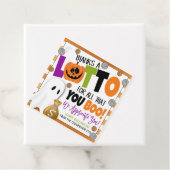 Labels voor halloween lottery Gift (In situ)