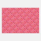 labels voor hartencadeau inpakpapier vel (Voorkant 2)