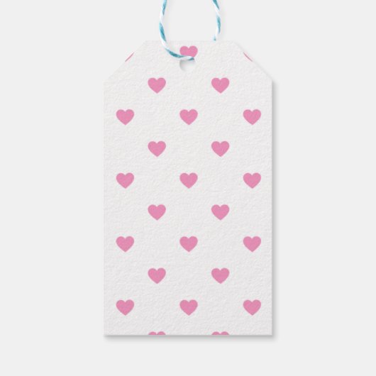 Labels voor hartstikke cadeaus, Coper Valentijns L Cadeaulabel (Achterkant)