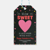 Labels voor hartstikke cadeaus, Coper Valentijns L Cadeaulabel (Voorkant)