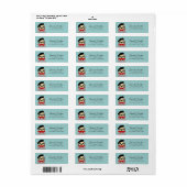 Labels voor het retouradres van de sleuf (Full Sheet)