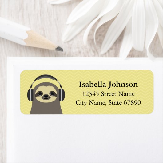 Labels voor het retouradres van de sleuf (Insitu)