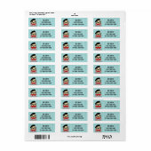 Labels voor het retouradres van de sleuf (Full Sheet)